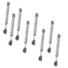 8 Amortecedor Porta Armário Pistão Gás 80n Capacidade 8kg - 1