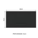 Ver imagem 3 de Armário de Cozinha Aéreo 60 cm 1 Porta Basculante Branco/Preto Agata Madesa