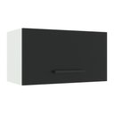 Ver imagem 1 de Armário de Cozinha Aéreo 60 cm 1 Porta Basculante Branco/Preto Agata Madesa