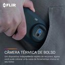 Ver imagem 3 de Câmera Termográfica 19.200 Pixels Msx Wi-fi Ignite Flir C5
