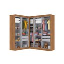 Ver imagem 3 de Guarda-roupas Infantil 9 Poras Jasmim