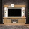 Home Salvador p/TV até 60" Carvalho/Off White Brilho Linea Brasil - 1