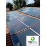 Placa Coletor Solar Para Banho Tubo Em Aço Inox 200x100cm - 3