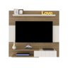 Painel para Tvs 55 Polegadas Santo André Pinho Off White - 3
