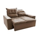 Ver imagem 7 de Sofá 3 Lugares Retrátil e Reclinável 1.80m Cama Inbox Smal com Bordado Pantográfico Suede Bege