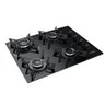 Cooktop Electra 4 Bocas Preto Bivolt Itatiaia - 3