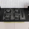 Cooktop Electra 4 Bocas Preto Bivolt Itatiaia - 1