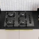 Ver imagem 1 de Cooktop Electra 4 Bocas Preto Bivolt Itatiaia