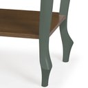 Ver imagem 3 de Aparador para Sala Pés Luis Xv com Gaveta e Prateleira 1010p Linz Móveis - Verde Musgo/imbuia