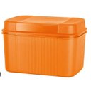 Ver imagem 1 de Visual Box com Bandeja 4,5 Litros Laranja Tupperware