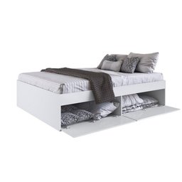 Quarto Casal Cama Queen e Mesas de Cabeceira 160 Tókio Art In Móveis - 4