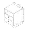 Ver imagem 6 de Quarto Casal Cama Queen e Mesas de Cabeceira 160 Tókio Art In Móveis