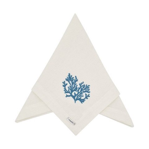 Guardanapo Linhão Off Coral Petróleo