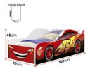 Ver imagem 3 de Cama Infantil Carro Mcqueen Crianças com Colchão D20