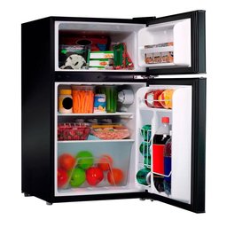 Frigobar Mini Refrigerador E Congelador Ice Compact 88L Duplex Preto EFB140D 127V - EOS - 3