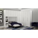 Ver imagem 1 de Modulado Completo Casal 6 Portas 6 Gavetas - Rizon-Branco - Móveis Novo Horizonte