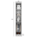 Ver imagem 7 de Modulado Completo Casal 6 Portas 6 Gavetas - Rizon-Branco - Móveis Novo Horizonte