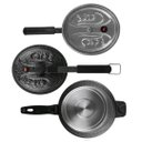 Ver imagem 2 de Panela de Pressão 2,5 Litros Alumínio Pintura Eletrostática - Grafite