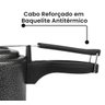 Panela de Pressão 2,5 Litros Alumínio Pintura Eletrostática - Grafite - 4