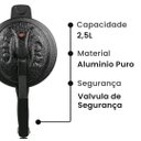 Ver imagem 5 de Panela de Pressão 2,5 Litros Alumínio Pintura Eletrostática - Grafite