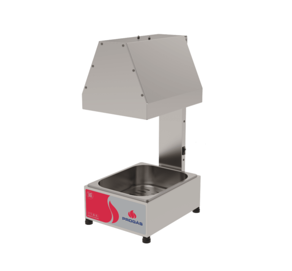 Conservador de Frituras Elétrico 1 Cuba Inox Progás Prcf-10 220v