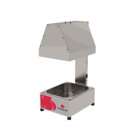 Conservador de Frituras Elétrico 1 Cuba Inox Progás Prcf-10 220v