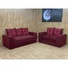 Sofá 2 e 3 Lugares Vinho 600/426 Porto - 3