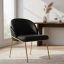 Ver imagem 3 de Cadeira Poltrona Decorativa Nuvem Premium Orgânico:courino Sintético Preto