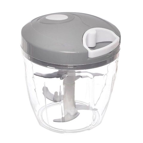 Processador Triturador de Alimentos Manual 5 Lâmina 900ml Sl-7872