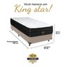 Cama Box + Colchão Crystal Solteiro 78x188 King Star - 4