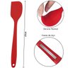 Kit Conjunto 07 Peças de Talheres Silicone Vermelho Utensilio para Cozinha - 5