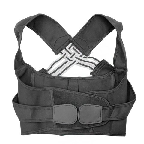 Colete Corretor Postural Ortopédico Coluna Cervical Alinha Postura Tamanho:l