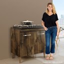 Ver imagem 4 de Balcão Cooktop 5 Bocas Sevilha Ypê - Kaiki Móveis