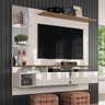 Painel para TV até 55 Polegadas com Espelho 2 Portas Intense Lukaliam Móveis - 1