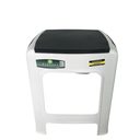 Ver imagem 6 de Banqueta Plástica Branco C/ Preto Resistente até 100kg