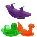 Ver imagem 1 de Conjunto 3 Gangorras de Parquinho -jacaré 2 Lugares + Nhoca e Cavalo