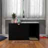 Box Pet Para Gato Cantinho Banheiro Com 2 Portas Preto - 4