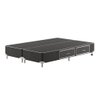 Base Box Gaveta Bipartido King Spubio Incofal Marrom 198x198x40cm - 1