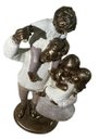 Ver imagem 4 de Escultura Familia Decorativa em Resina Pai Mãe Casal de Filhos