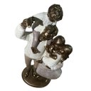 Ver imagem 4 de Escultura Familia Decorativa em Resina Pai Mãe Casal de Filhos