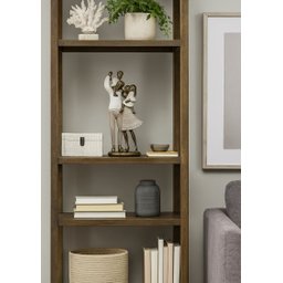 Escultura Familia Decorativa em Resina Pai Mãe Casal de Filhos - 8