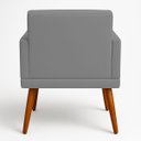 Ver imagem 5 de Poltrona Cadeira Capitone Decorativa para Sala de Estar Recepção Salão de Beleza Manicure Madeira