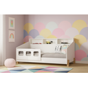 Ver imagem 1 de Cama Mavi Juvenil com Luminária Nuvem Led