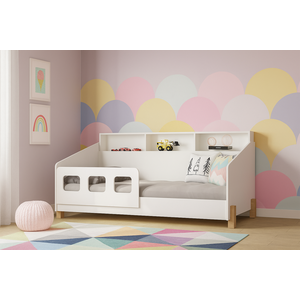 Cama Mavi Juvenil com Luminária Nuvem Led