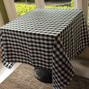 Ver imagem 3 de Toalha de Mesa Filomena Xadrez Verde - Poliéster, 145x145cm