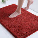 Ver imagem 1 de Tapete Passadeira Banheiro Antiderrapante Bolinha Vermelho