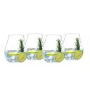 Ver imagem 1 de Conjunto 4 Copos Cristal Riedel Bar Gin Tônica Drink Vinho