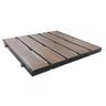 Deck de Madeira Plástica Modular Click 50cmx50cm In Brasil - 1