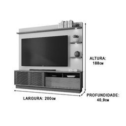 Home Campech 2,0 Freijo/cinza Fosco Colibri - 6