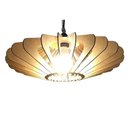 Ver imagem 2 de Lustre Luminária Pendente de Madeira MDF Mod. OVNI